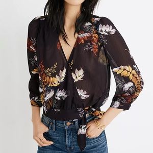 MADEWELL WRAP TOP